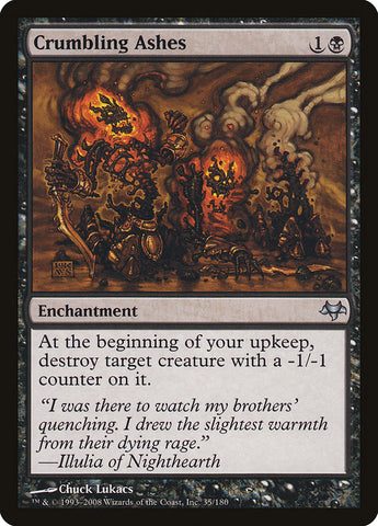 Crumbling Ashes [Eventide] Foil