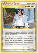 Black Belt (85/102) [HeartGold & SoulSilver: Triumphant] Reverse Holofoil