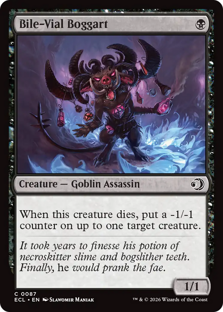 Bile-Vial Boggart [Lorwyn Eclipsed] Foil