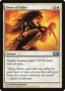 Show of Valor [Magic 2013] Foil