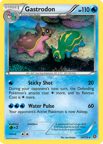 Gastrodon (29/114) [XY: Steam Siege] Reverse Holofoil