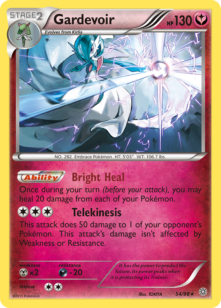 Gardevoir (54/98) [XY: Ancient Origins] Reverse Holofoil