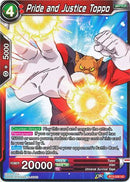 Pride and Justice Toppo (BT3-026) [Cross Worlds] Parallel Foil