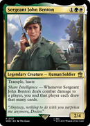 Sergeant John Benton [Doctor Who] Foil