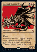 Ancient Copper Dragon (Showcase) [Commander Legends: Battle for Baldur's Gate] Foil