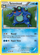 Seismitoad (24/101) [Black & White: Noble Victories] Reverse Holofoil