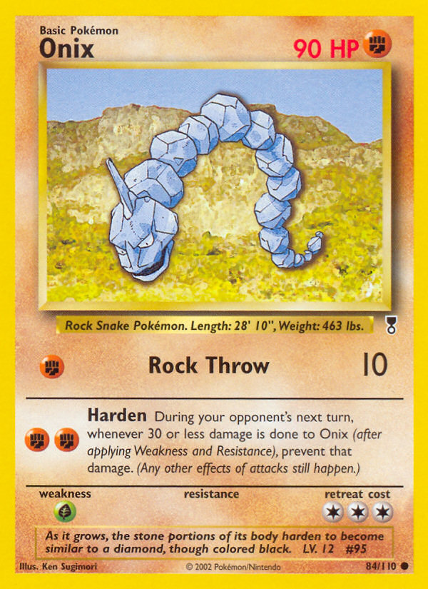 Onix (84/110) [Legendary Collection] Reverse Holofoil