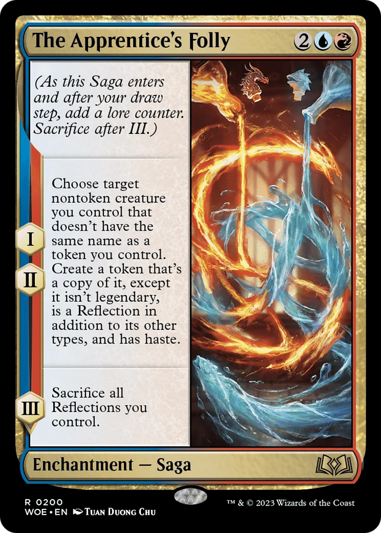 The Apprentice's Folly [Wilds of Eldraine] Foil