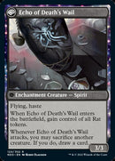 Tribute to Horobi // Echo of Death's Wail [Kamigawa: Neon Dynasty] Foil