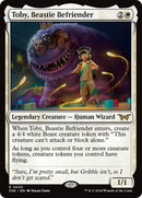 Toby, Beastie Befriender [Duskmourn: House of Horror] Foil