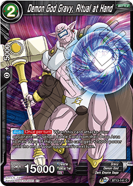 Demon God Gravy, Ritual at Hand (Common) (BT13-141) [Supreme Rivalry] Parallel Foil