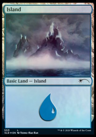 Island (Spirits) (553) [Secret Lair Drop Promos] Foil