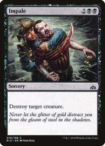 Impale [Rivals of Ixalan] Foil
