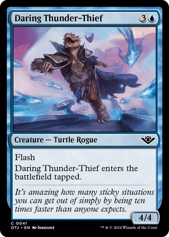 Daring Thunder-Thief [Outlaws of Thunder Junction] Foil