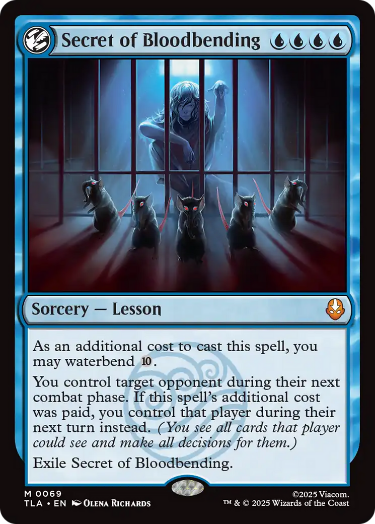 Secret of Bloodbending [Avatar: The Last Airbender] Foil