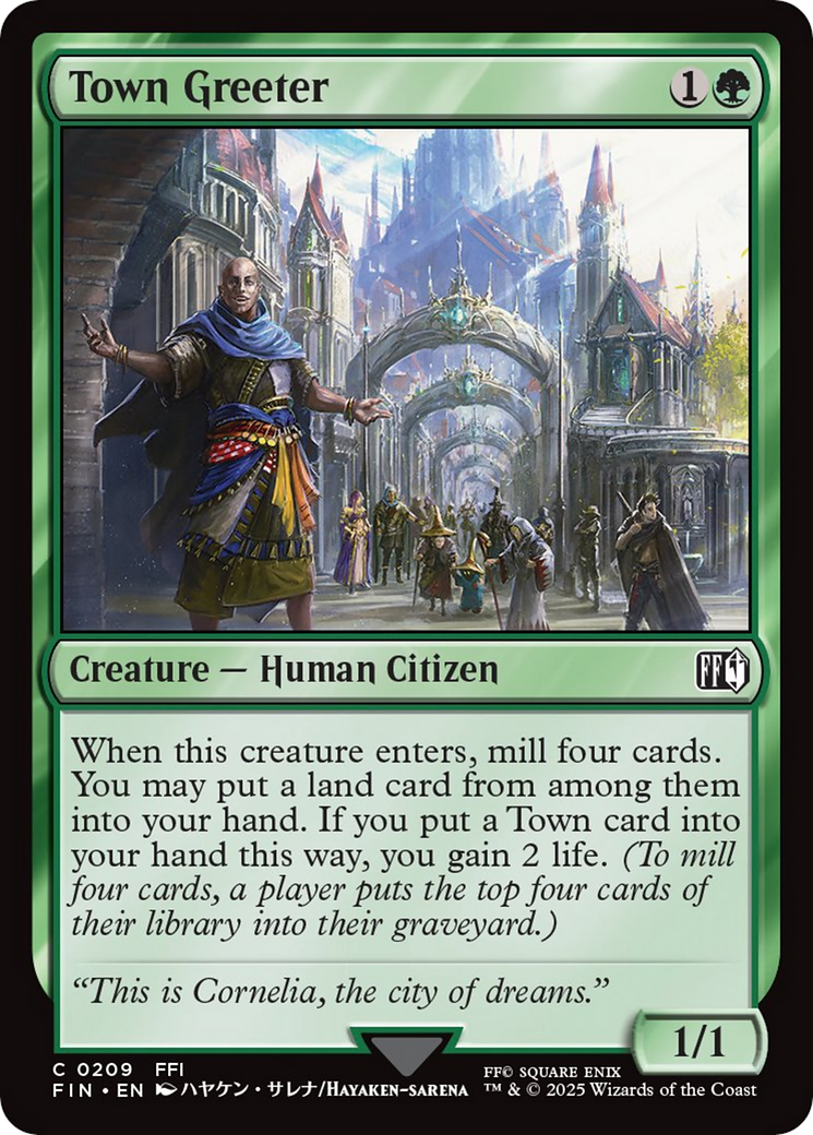 Town Greeter [FINAL FANTASY] Foil