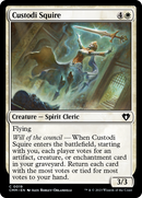 Custodi Squire [Commander Masters] Foil