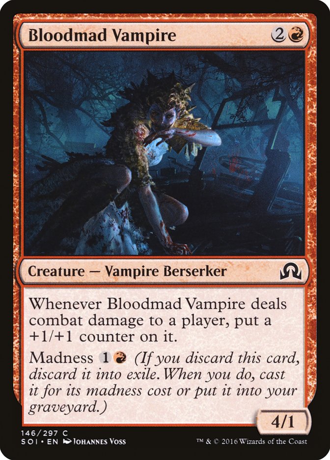 Bloodmad Vampire [Shadows over Innistrad] Foil