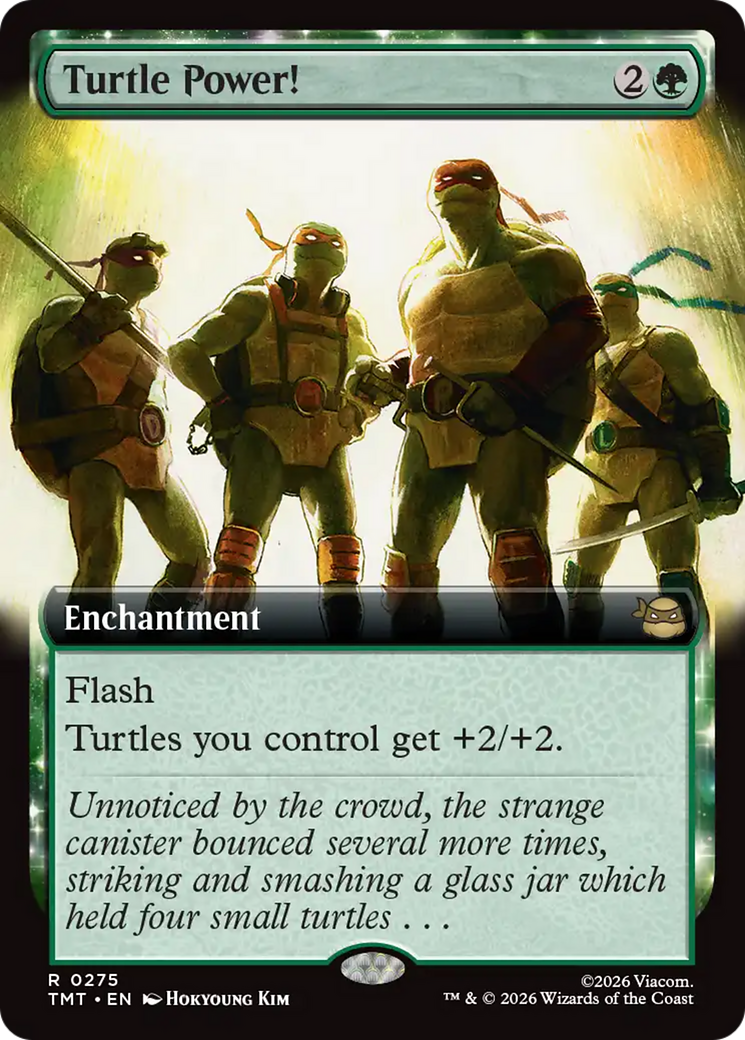 Turtle Power! (Extended Art) [Teenage Mutant Ninja Turtles] Foil