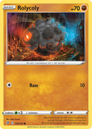 Rolycoly (105/192) [Sword & Shield: Rebel Clash] Reverse Holofoil