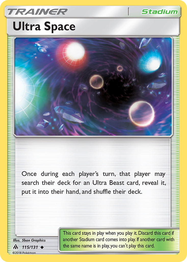 Ultra Space (115/131) [Sun & Moon: Forbidden Light] Reverse Holofoil
