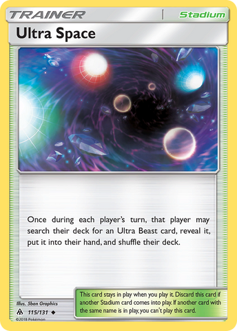 Ultra Space (115/131) [Sun & Moon: Forbidden Light] Reverse Holofoil