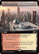Clifftop Retreat (Extended Art) [Marvel Super Heroes Commander] Foil