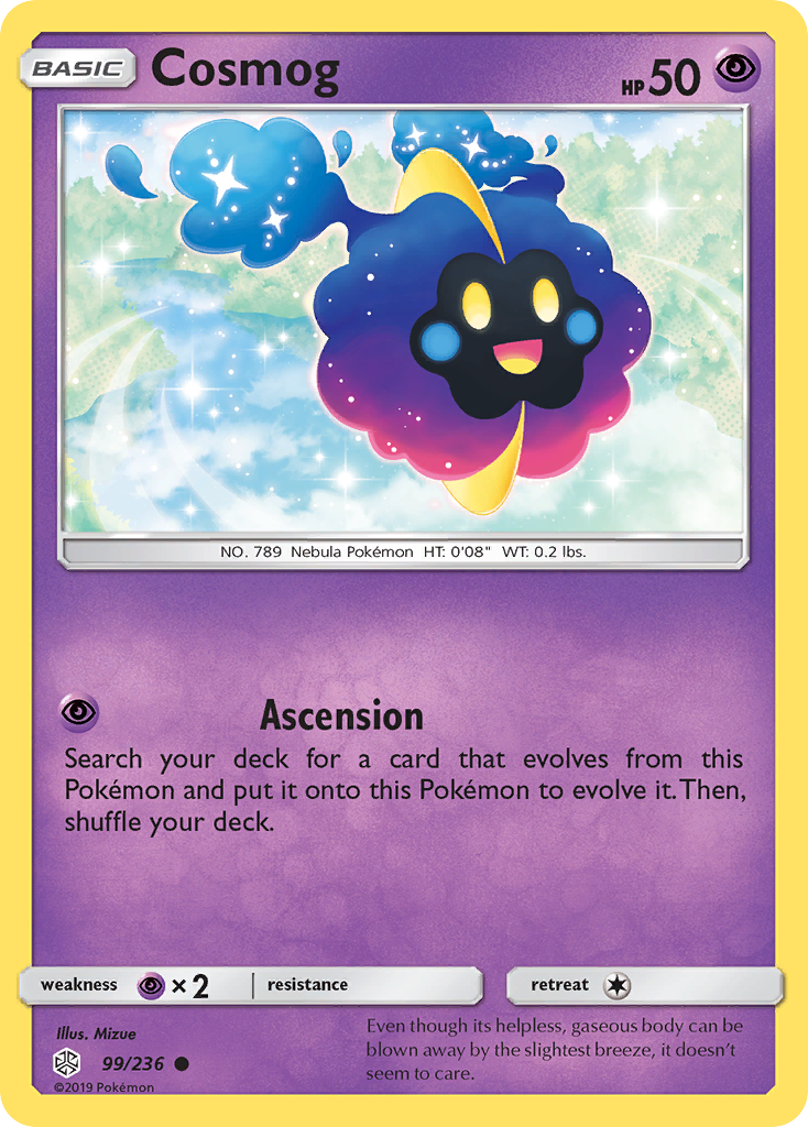 Cosmog (99/236) [Sun & Moon: Cosmic Eclipse] Reverse Holofoil