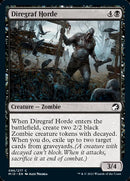 Diregraf Horde [Innistrad: Midnight Hunt] Foil