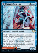 Torrent Sculptor // Flamethrower Sonata [Strixhaven: School of Mages] Foil