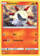 Larvesta (34/236) [Sun & Moon: Cosmic Eclipse] Reverse Holofoil