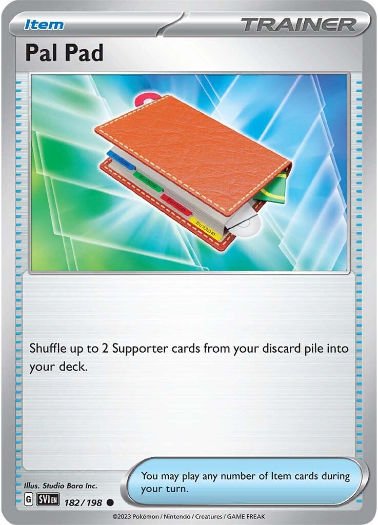 Pal Pad (182/198) [Scarlet & Violet: Base Set] Reverse Holofoil