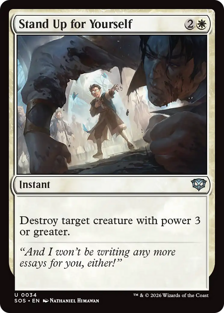 Stand Up for Yourself [Secrets of Strixhaven] Foil