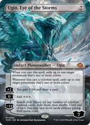 Ugin, Eye of the Storms (Borderless) [Tarkir: Dragonstorm] Foil