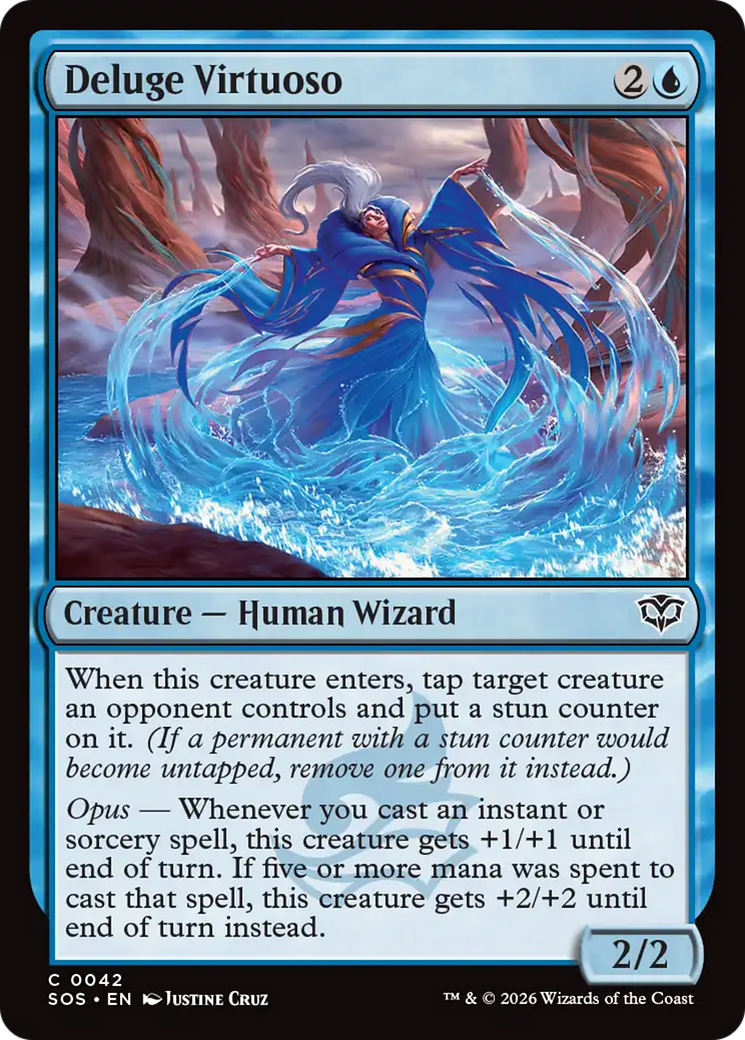 Deluge Virtuoso [Secrets of Strixhaven] Foil