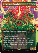 Pyrewood Gearhulk (Borderless) [Aetherdrift] Foil
