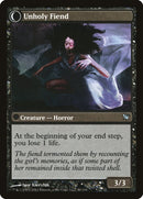 Cloistered Youth // Unholy Fiend [Innistrad] Foil