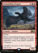Demanding Dragon (Promo Pack) [Core Set 2019 Promos] Foil