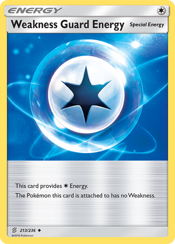 Weakness Guard Energy (213/236) [Sun & Moon: Unified Minds] Reverse Holofoil