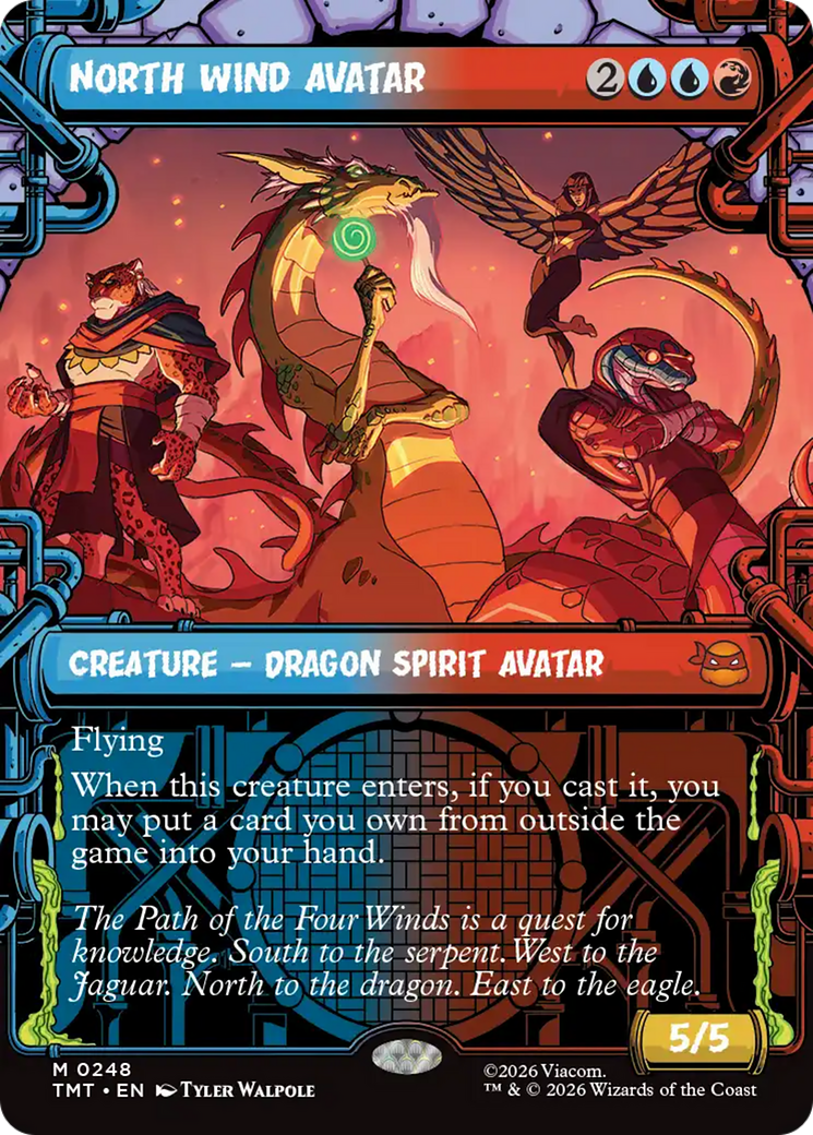 North Wind Avatar (Showcase) [Teenage Mutant Ninja Turtles] Foil