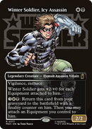 Winter Soldier, Icy Assassin (Borderless) [Marvel Super Heroes] Foil