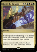 Begin the Invasion [March of the Machine Commander] Foil
