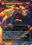 Combustion Technique (Borderless) [Avatar: The Last Airbender] Foil