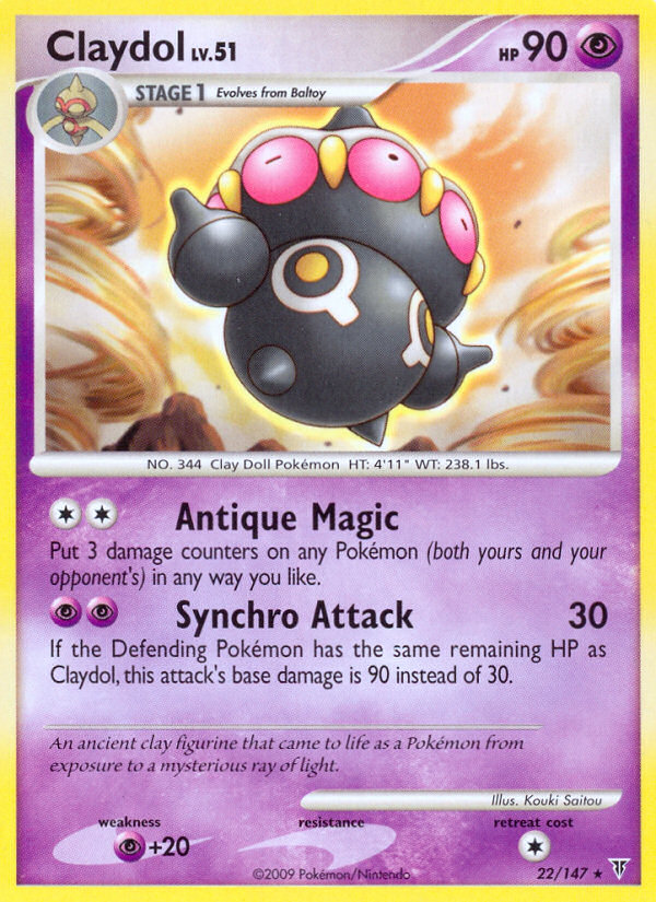 Claydol (22/147) [Platinum: Supreme Victors] Reverse Holofoil