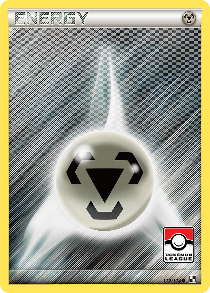 Metal Energy (112/114) [Black & White: Base Set] Reverse Holofoil