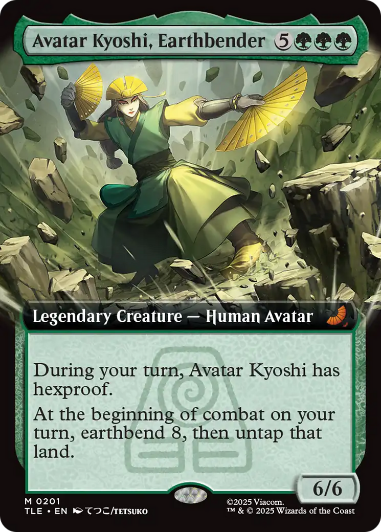 Avatar Kyoshi, Earthbender (Extended Art) [Avatar: The Last Airbender: Eternal-Legal] Foil