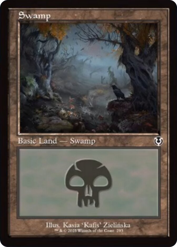 Swamp (293) (Retro Frame) [Innistrad Remastered] Foil