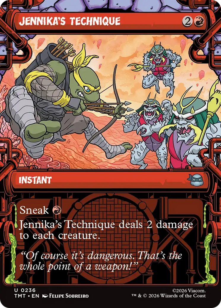 Jennika's Technique (Showcase) [Teenage Mutant Ninja Turtles] Foil