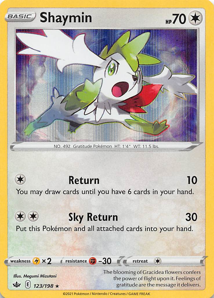 Shaymin (123/198) [Sword & Shield: Chilling Reign] Reverse Holofoil