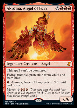 Akroma, Angel of Fury [Time Spiral Remastered] Foil